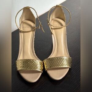 Alexandre Birman Gold Women's Sandals